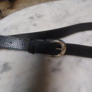 Women's Faux Leather Belt About 1" x 37